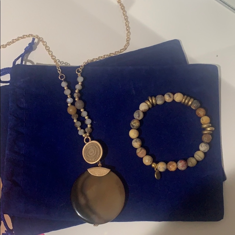 Necklace and Bracelet Set